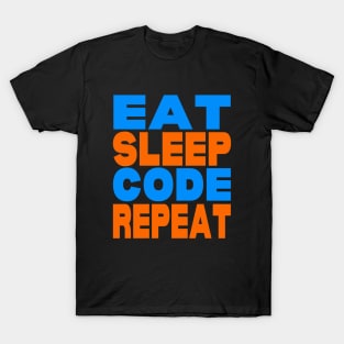 Eat sleep code repeat T-Shirt